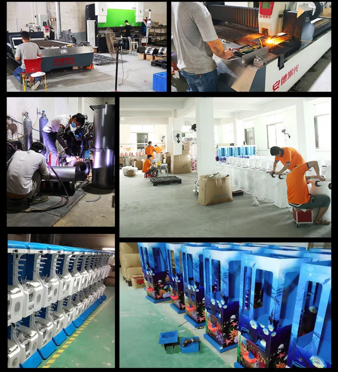 PMMA Globe Round Vending Machine High Temperature Powder Coating