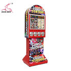Coin Mechanism  Tattoo Metal Vending Machine 4 Outlets Red Color 51*41*142cm