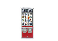 permanent tattoo vending machine 29*26*64cm red metal sticker vending machine
