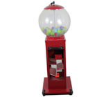Red 125 Pcs 25'' Capsule Ball Vending Machine For Hypermarket