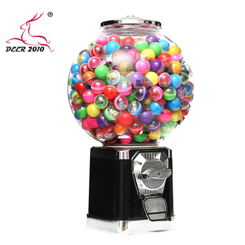Coin Operated Candy dispenser 1-6 coins  Warranty 1 years with CE Certification Black machine
