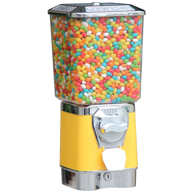 candy vending machine supplies 45cm 6 coins 45CM 1.4 inch gumball yellow mall