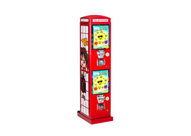 2 coin slot  Telephone Capsule Vending Machine Coin - Mech 28*28*130CM