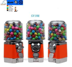 30*30*48CM Gumball candy machine 1-4 coins Full Auto vending with stand