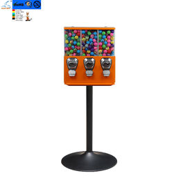Coin Mechanism 1.4 Inch Capsule Triple Toy Vending Machine