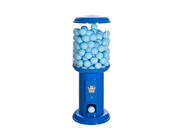 Ball spiral gumball vending machine 146cm blue customized  electronic for mall