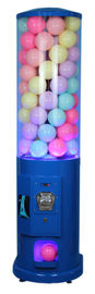 PMMA Globe Candy Gumball Vending Machine 1-4 Coins 44*38*146CM For Kids