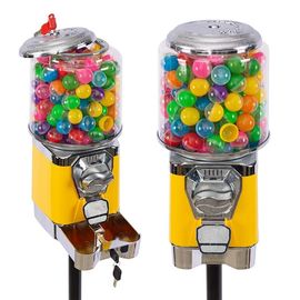 21*21*45CM Stand Up Gumball Machine 3 Types Wheel Long Working Life