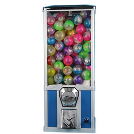 White blue color Warranty 1 year 25 or 30 inch high Capacity 300pec capsule vending machine