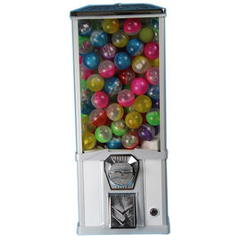 White color  1~6 coins coin mechanism  Hold large size capsule  plastic ball vending machine