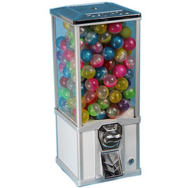 White color  1~6 coins coin mechanism  Hold large size capsule  plastic ball vending machine