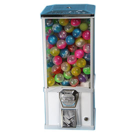 White color  1~6 coins coin mechanism  Hold large size capsule  plastic ball vending machine